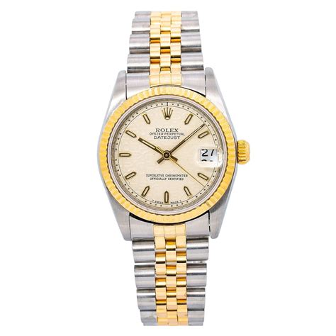 rolex two tone watches|rolex 31mm datejust two tone.